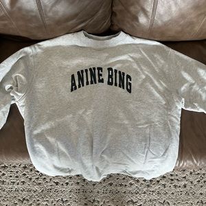 REAL(proof of purchase email confirmation photos)ANINE BING OS crewneck.